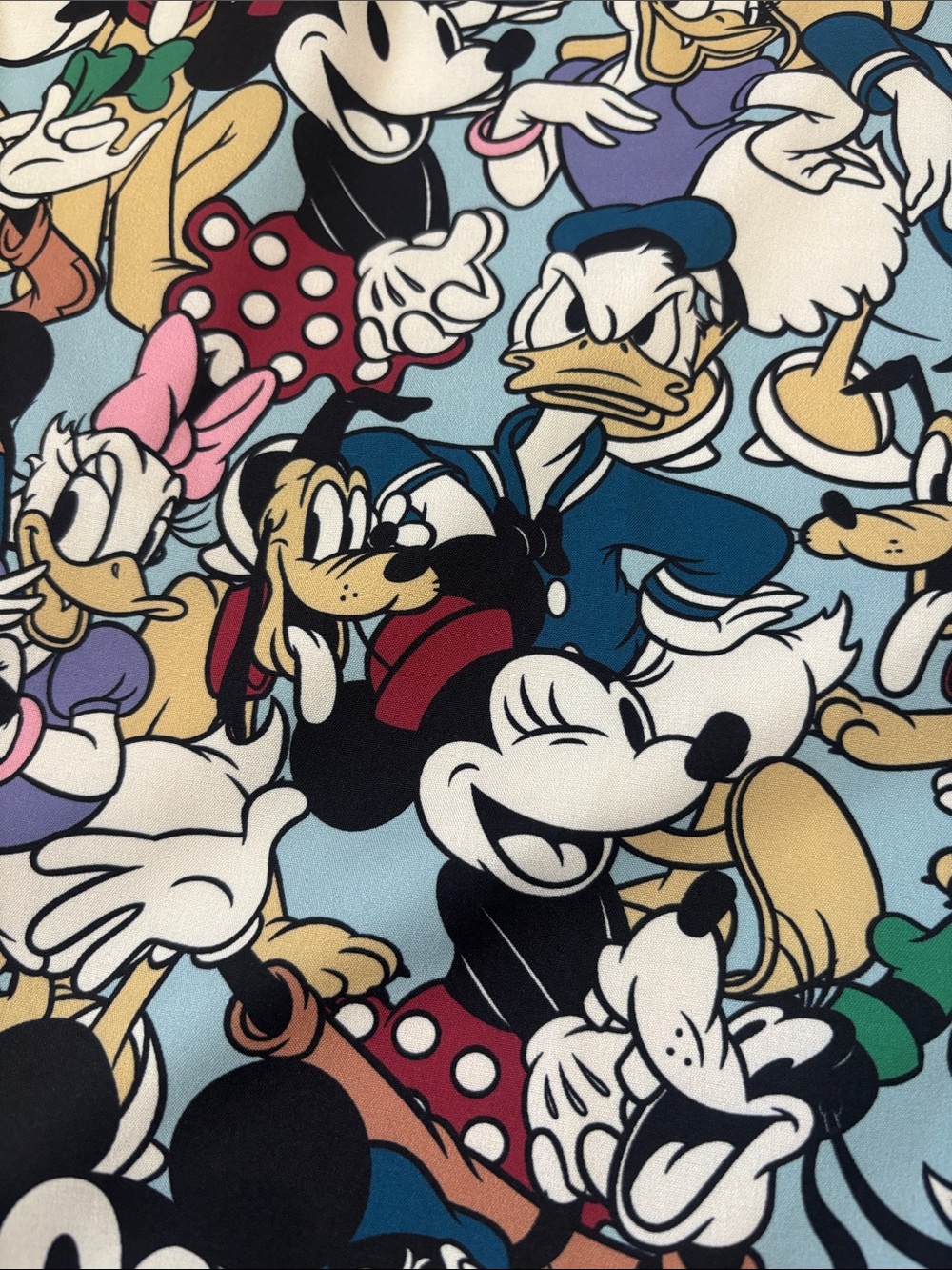 Disney Mickey & Friends All-Over Print Short Sleeve Shirt - Multicolor - Picture 4 of 7
